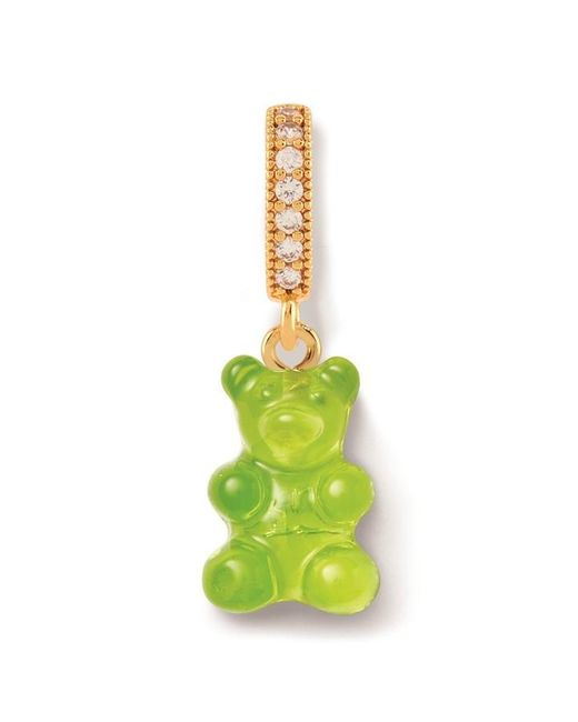 Crystal Haze Jewelry Green Nostalgia Bear Pendant Charm