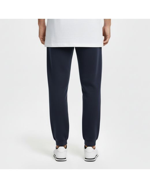 Slazenger 1881 Blue Cuffed Fleece Jogging Bottoms for men