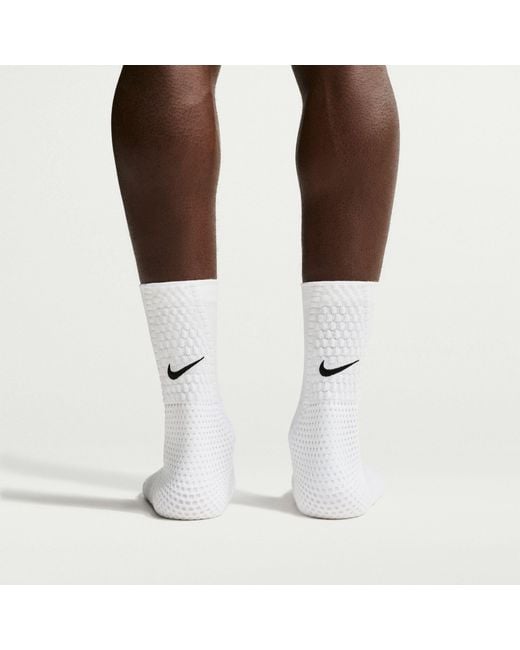 Nike White Nba Crew Socks for men