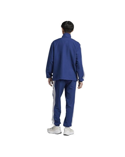 Adidas Blue M 3S Wv Tt Ts for men