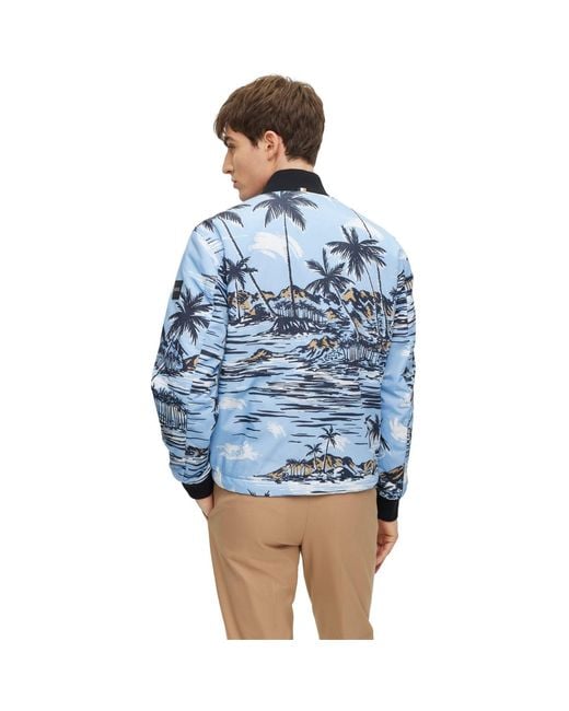 Boss Blue Clovis Softshell Jacket for men