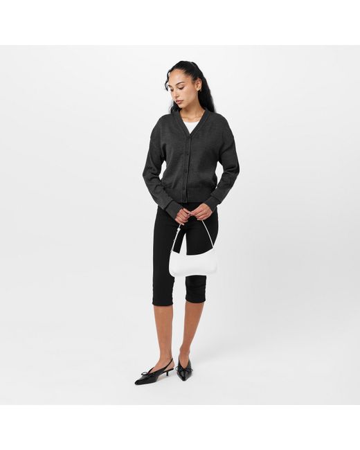 Jacquemus Black Fine Knit Cardigan