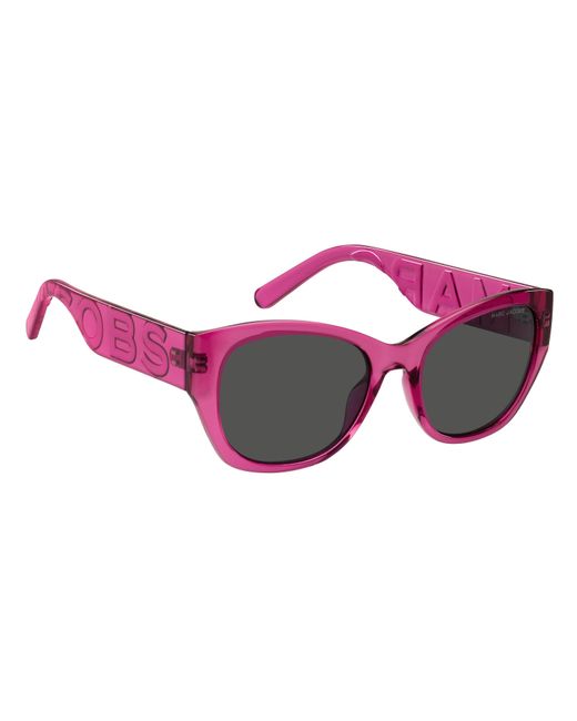 Marc Jacobs Pink Round Sunglasses