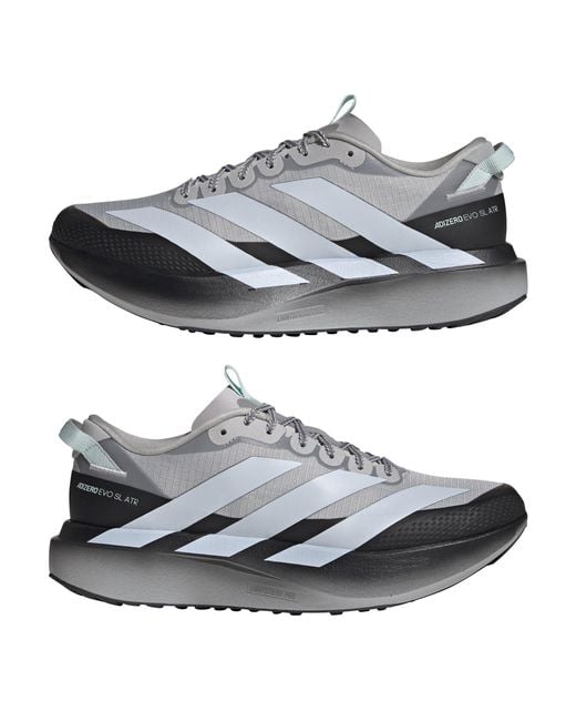 Adidas Gray Evo Sl Running Shoes for men