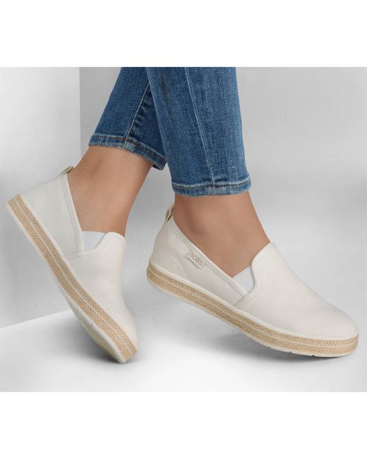 Skechers White Espadrilles