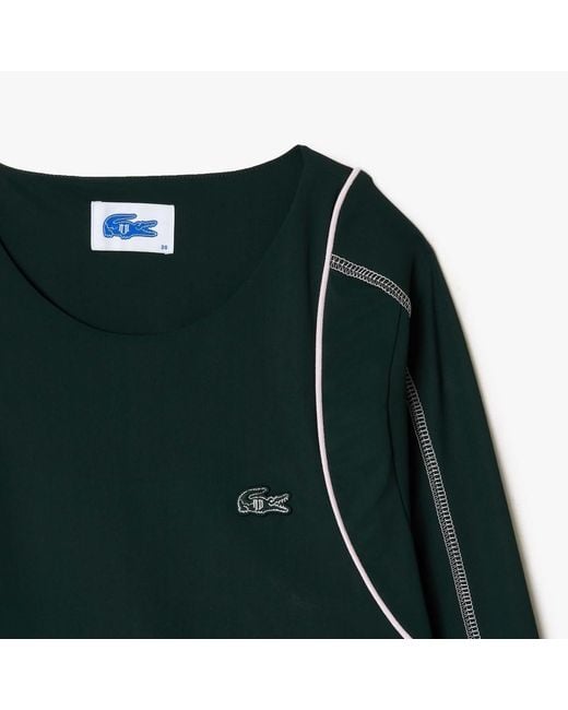 Lacoste Green X Eleven By Venus Long Sleeve Bodysuit