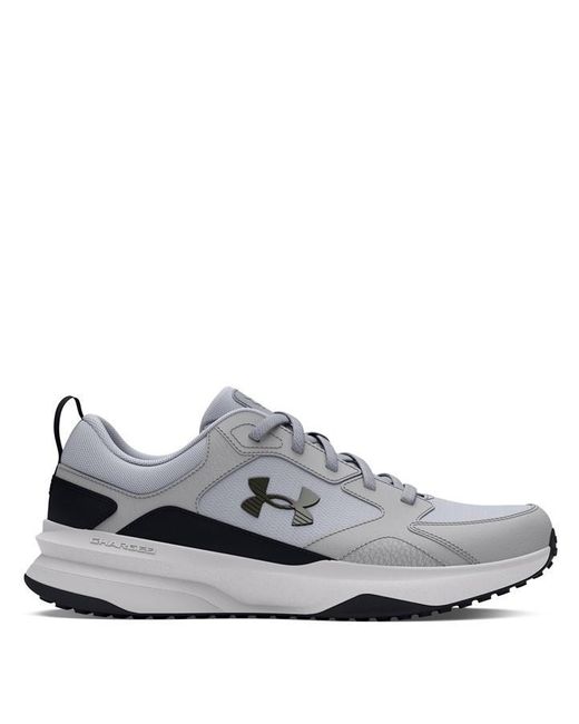 Under Armour Gray Charged Edge Training Shoes for men