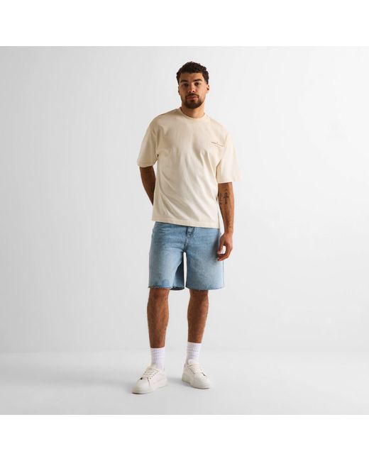 The Couture Club Natural Oversized T-Shirt for men