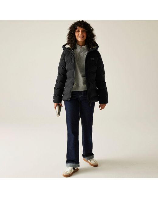 Regatta Black Altoro Waterproof Thermal Quilted Jacket
