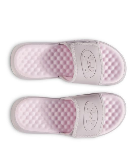 Under Armour Pink Ignite Pro Pool Slider