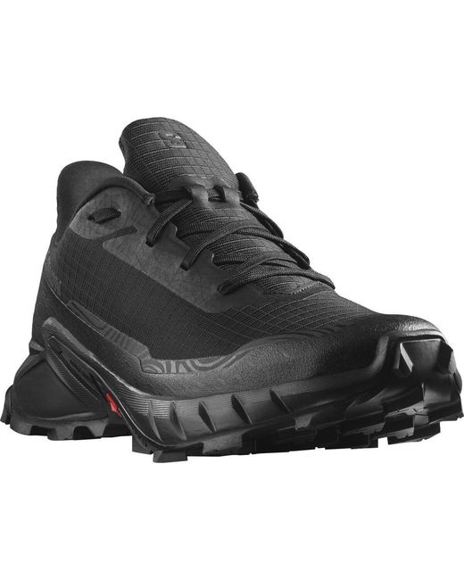 Salomon Black Alphacross 5 Trail Running Shoes