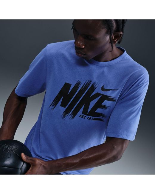 Nike Blue M Nk Df Uv Hyve for men