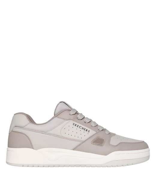 Skechers Gray Harry Kane Collab Leather Low-Top Trainers for men
