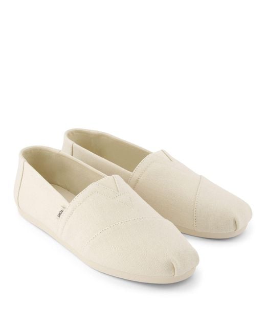 TOMS Natural Alpargata Classic Espadrilles Size 10 for men