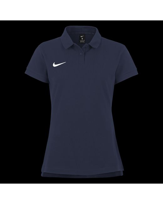 Nike Blue Short Sleeve Performance Polo Shirt