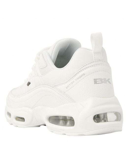 British Knights White Rise Trainers for men