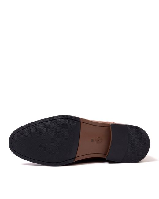 GIORGIO Brown Ford Derby Shoes for men