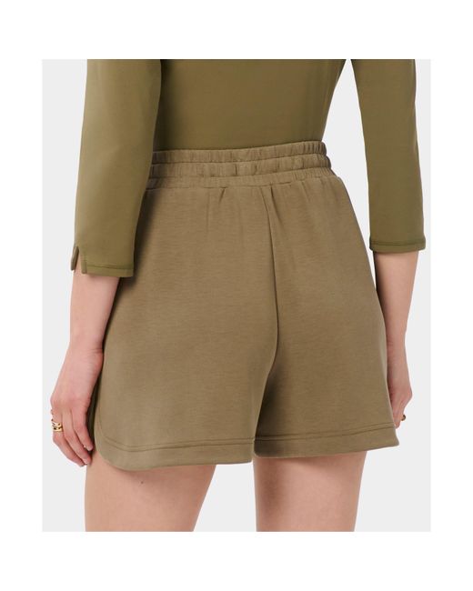 Sweaty Betty Natural Fleece Jogger Shorts