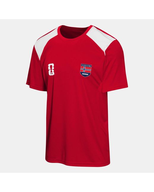 Fifa Red Norway World Cup 2026 Short Sleeve T-Shirt for men