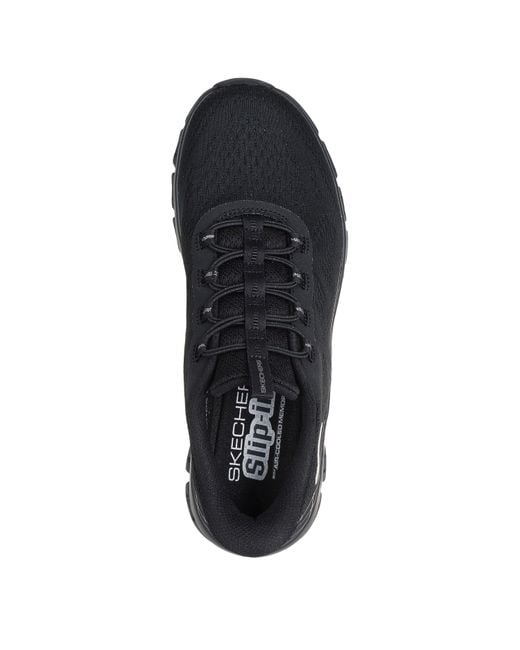 Skechers Blue Slip On Trainers