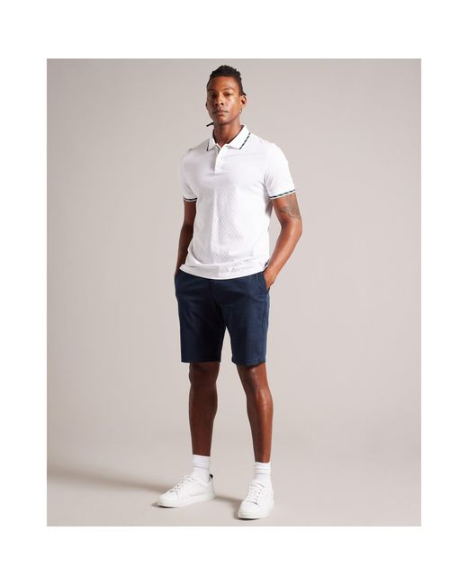 Ted Baker Blue Chino Shorts for men