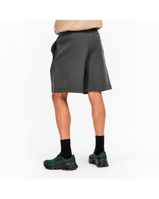 On Shoes Blue Focus Tech Performance Gym Shorts for men