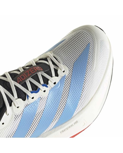 Adidas Blue Adizero Boston 13 Road Running Shoes for men