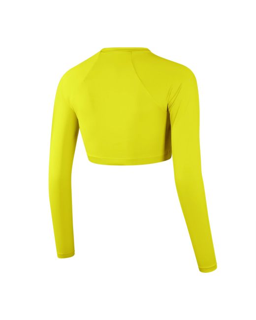 Speedo Yellow Crop Top