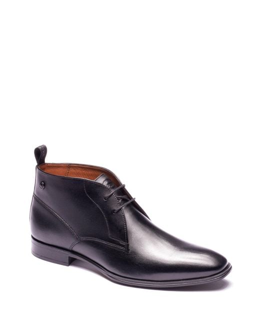 Base London Blue Archer Chukka Boot for men