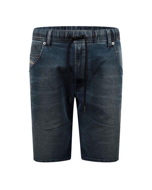DIESEL Blue Krooley-Ne-Short Denim Shorts for men
