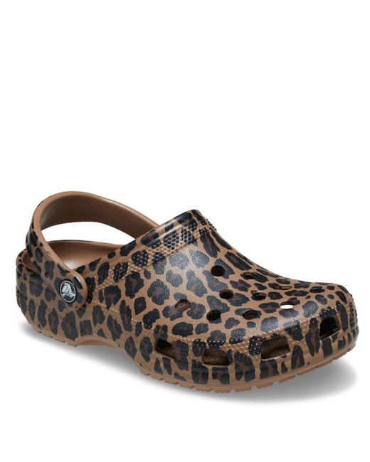 CROCSTM Brown Classic Clogs