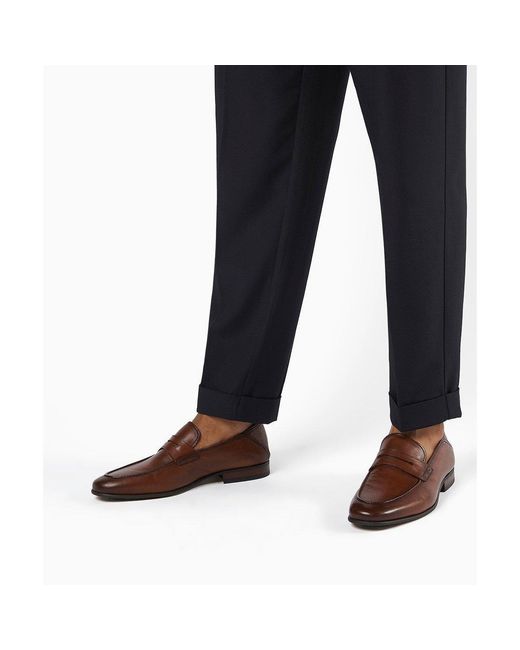 Dune Brown Sync Loafers for men