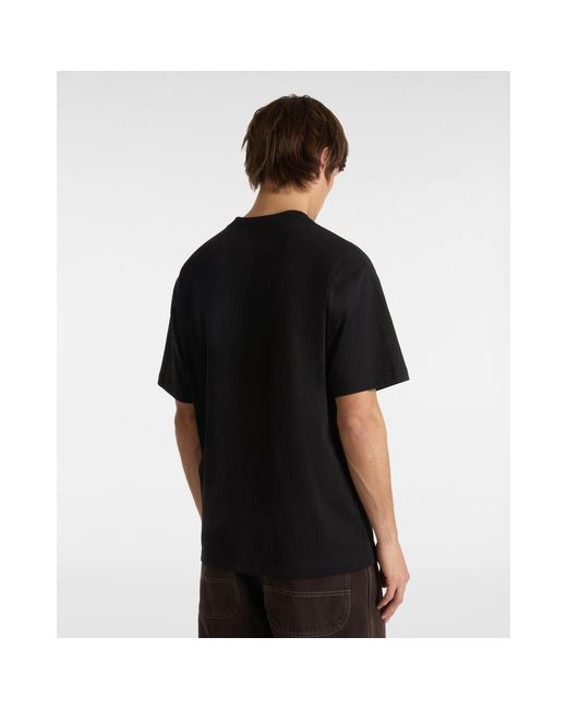 Vans Black Blocked Box Oversized T-Shirt for men