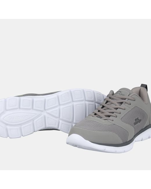 Slazenger 1881 Gray Force Mesh Trainer for men
