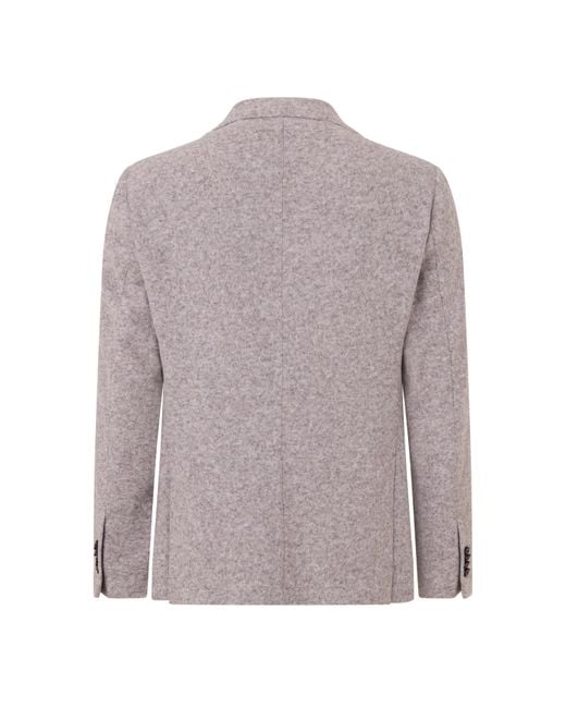 Pal Zileri Purple Pal Knitted Jacket Sn64 for men