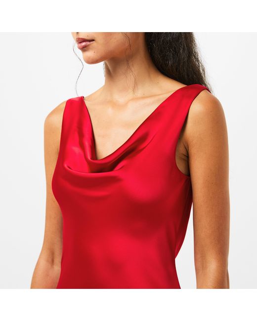 Norma Kamali Red A Line Dress