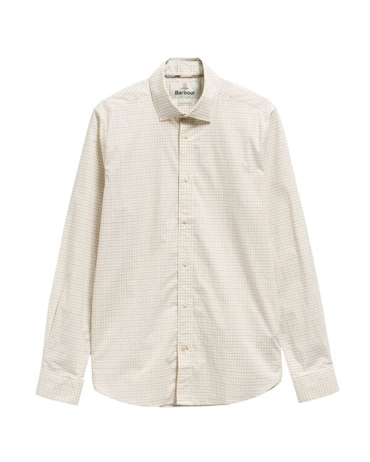 Barbour Gray B.Li Tatterhsall Shr Sn64 for men
