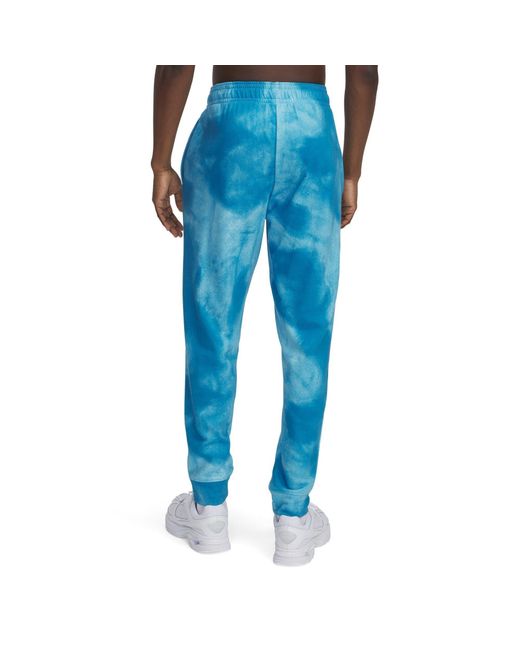 Under Armour Blue Performance Fleece Tracksuit Bottom for men