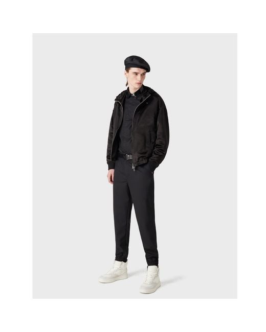 Emporio Armani Black Jacket for men