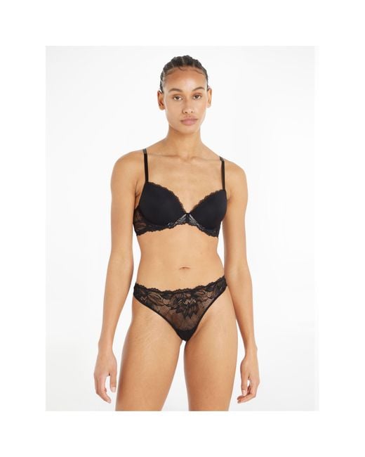 Calvin Klein Black Lift Demi Bra