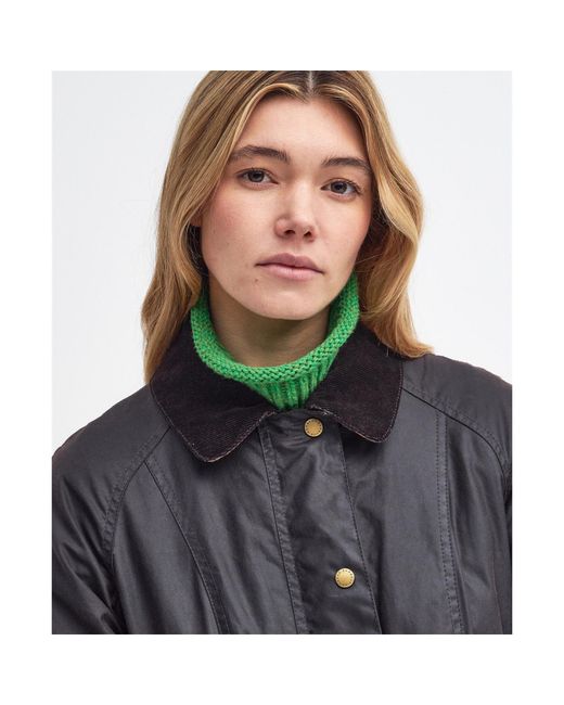 Barbour Black Beadnell Wax Jacket