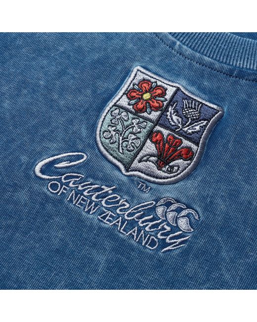 Canterbury Blue British & Irish Lions Heritage T-Shirt 2025 for men