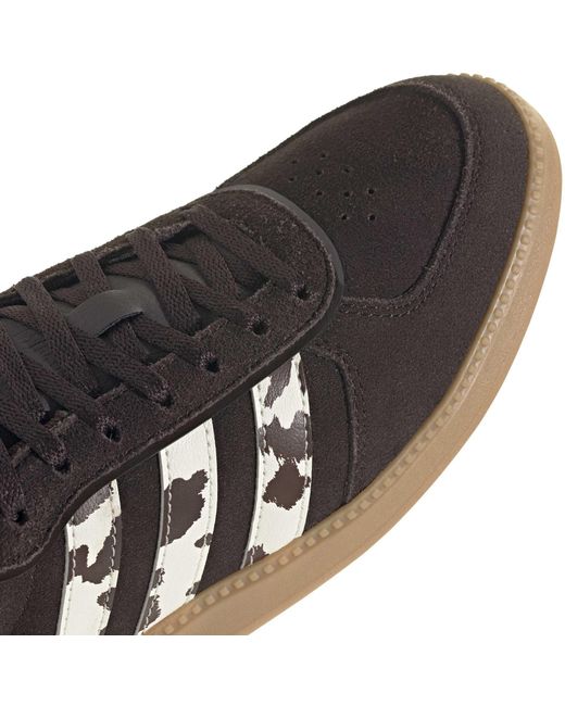 Adidas Brown Breaknet Sleek Suede Shoes