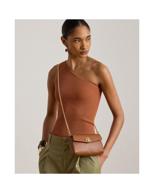 Ralph Lauren Brown Wallet On Chain