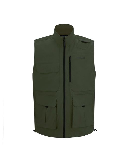 Regatta Green Anti-Insect Travel Light Gilet for men