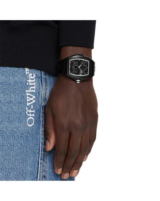 Off-White c/o Virgil Abloh Black Beat Watch for men
