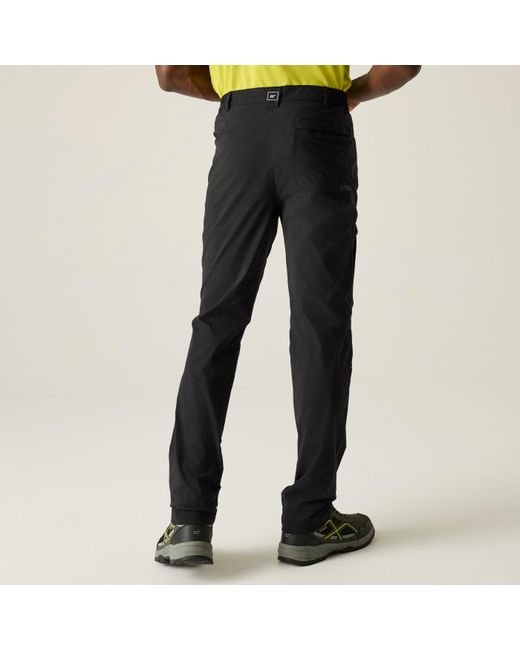 Regatta Black Highton Walking Trouser for men