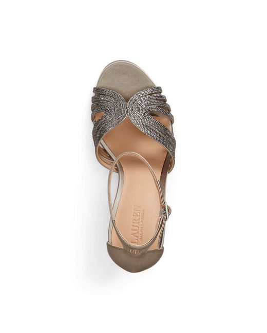 Ralph Lauren Multicolor Allie Heeled Sandals
