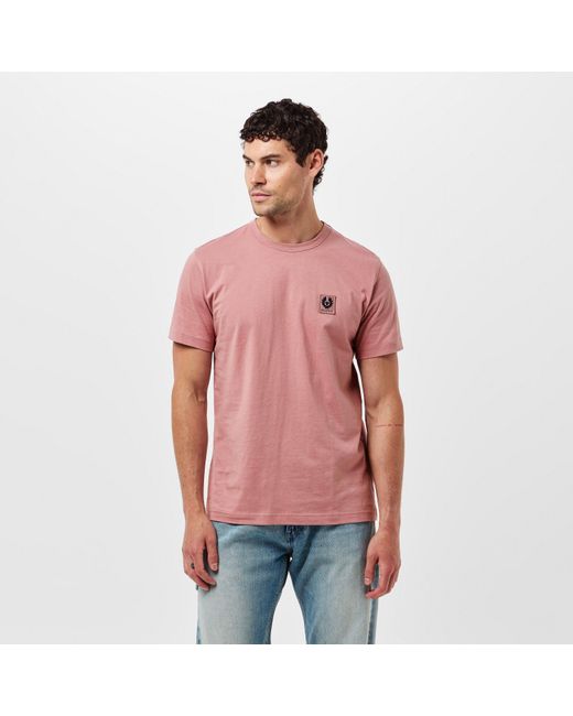 Belstaff Pink Phoenix T-Shirt for men