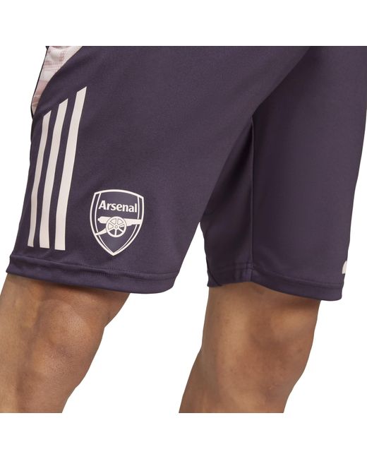Adidas Blue Arsenal Training Shorts 2024 2025 Adults for men